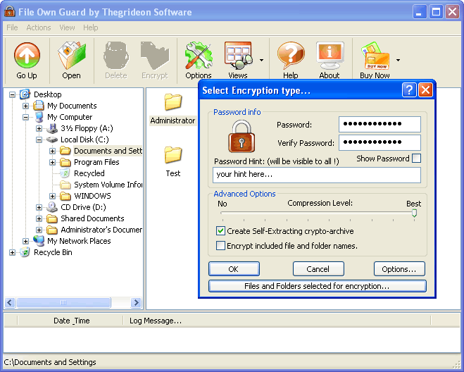 File Own Guard 2.1 screenshot