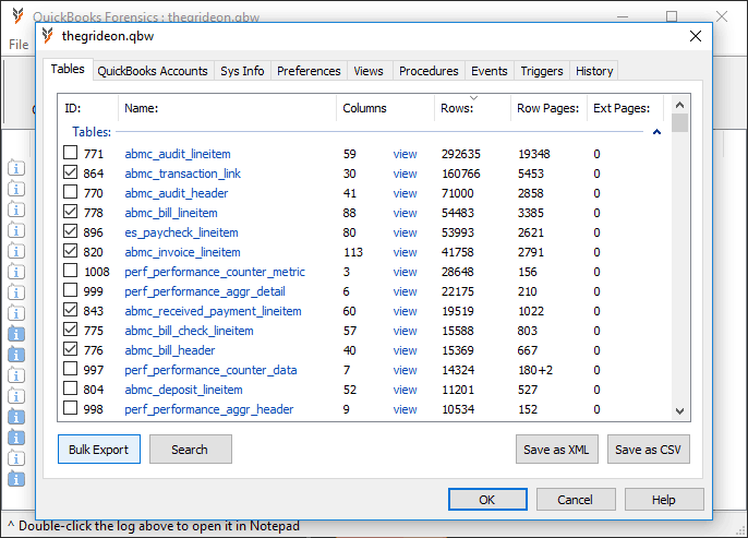 QuickBooks Forensics