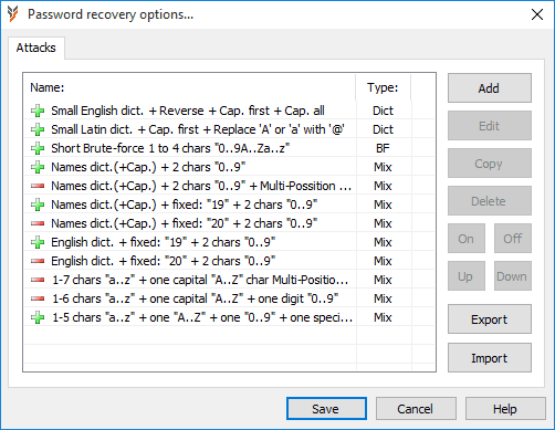 MS Project password recovery tool. '.mpp' password recovery. All versions.