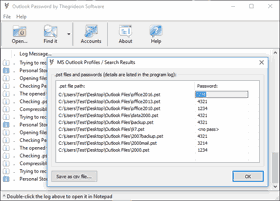 Outlook Password Recovery Software.